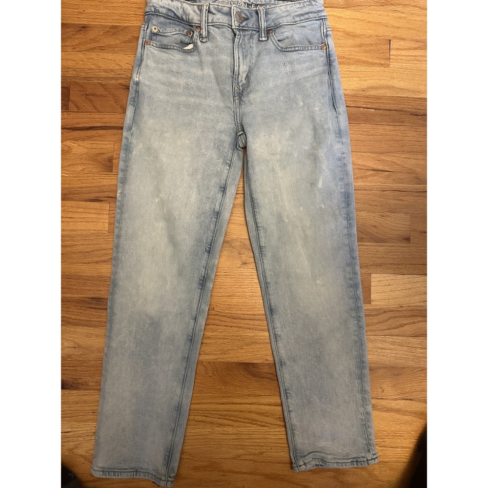 American Eagle Jeans Women‎ 26 x28" Distressed Jeans 7132 light